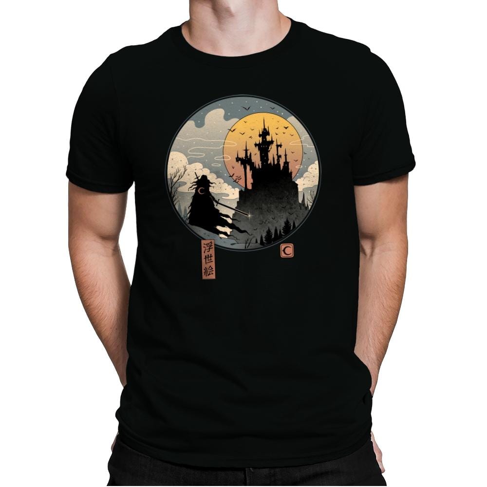 Vampire Slayer in Edo - Mens Premium T-Shirts RIPT Apparel Small / Black