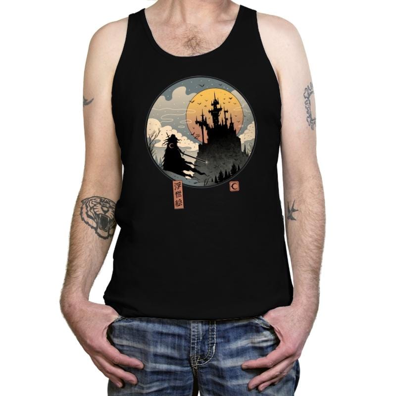 Vampire Slayer in Edo - Tanktop Tanktop RIPT Apparel X-Small / Black