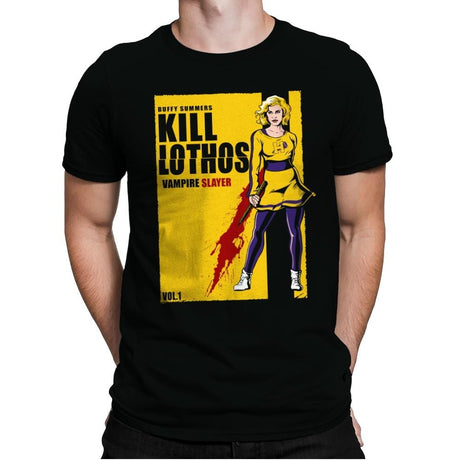 Vampire Slayer Vol. 1 - Mens Premium T-Shirts RIPT Apparel Small / Black