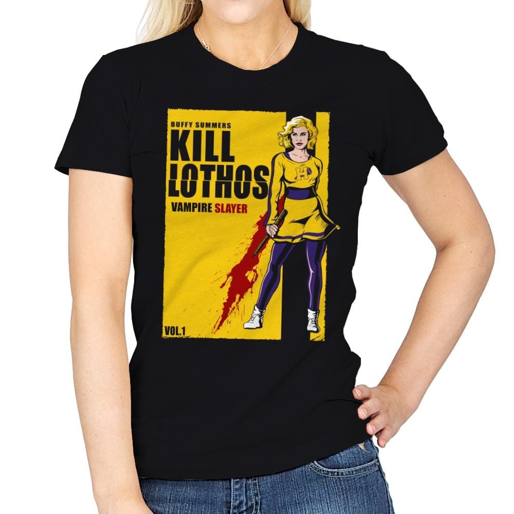 Vampire Slayer Vol. 1 - Womens T-Shirts RIPT Apparel Small / Black