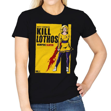 Vampire Slayer Vol. 1 - Womens T-Shirts RIPT Apparel Small / Black
