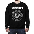 Vampires - Crew Neck Sweatshirt Crew Neck Sweatshirt RIPT Apparel Small / Black