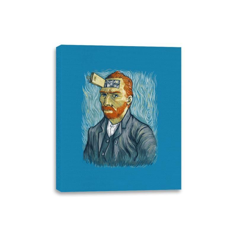 Van Gogh's door - Canvas Wraps Canvas Wraps RIPT Apparel 8x10 / Sapphire
