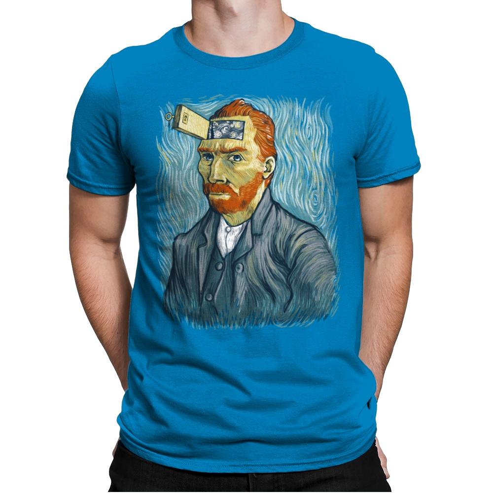Van Gogh's door - Mens Premium T-Shirts RIPT Apparel Small / Turqouise