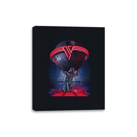 Van Vader - Best Seller - Canvas Wraps Canvas Wraps RIPT Apparel 8x10 / Black