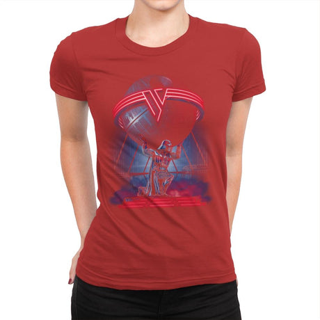 Van Vader - Best Seller - Womens Premium T-Shirts RIPT Apparel Small / Red