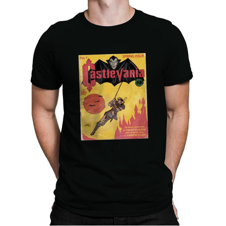 Vania Issue 1 - Mens Premium T-Shirts RIPT Apparel Small / Black