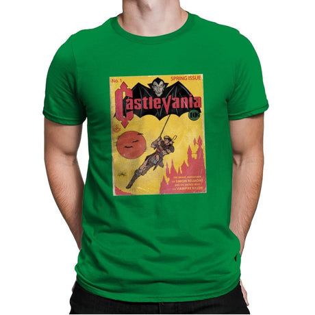 Vania Issue 1 - Mens Premium T-Shirts RIPT Apparel Small / Kelly Green