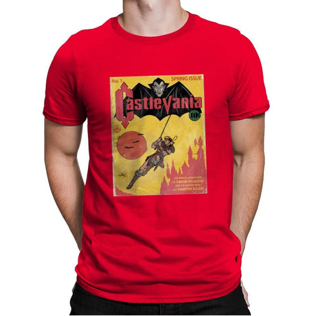 Vania Issue 1 - Mens Premium T-Shirts RIPT Apparel Small / Red