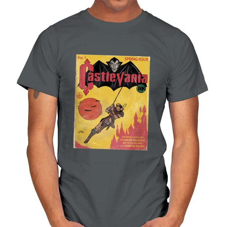Vania Issue 1 - Mens T-Shirts RIPT Apparel Small / Charcoal