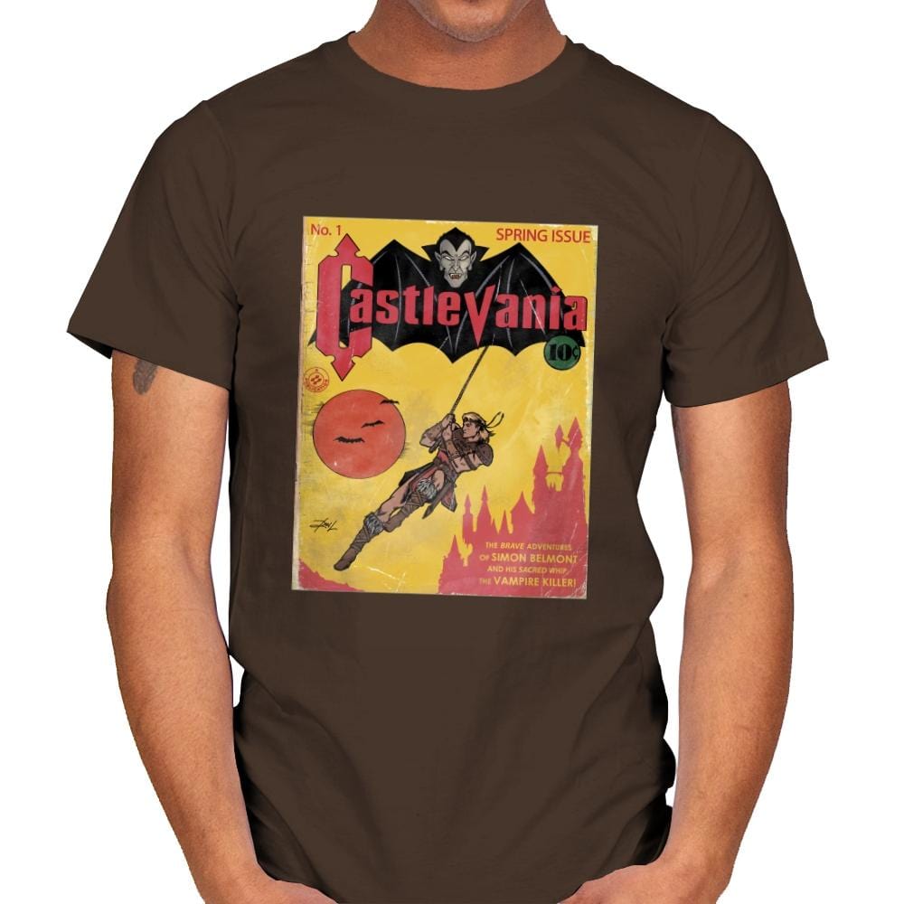 Vania Issue 1 - Mens T-Shirts RIPT Apparel Small / Dark Chocolate