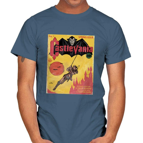 Vania Issue 1 - Mens T-Shirts RIPT Apparel Small / Indigo Blue