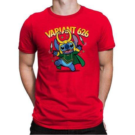 Variant 626 - Mens Premium T-Shirts RIPT Apparel Small / Red