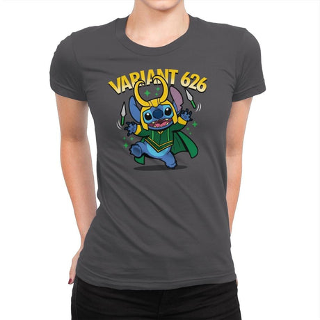 Variant 626 - Womens Premium T-Shirts RIPT Apparel Small / Heavy Metal