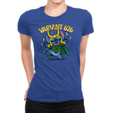 Variant 626 - Womens Premium T-Shirts RIPT Apparel Small / Royal