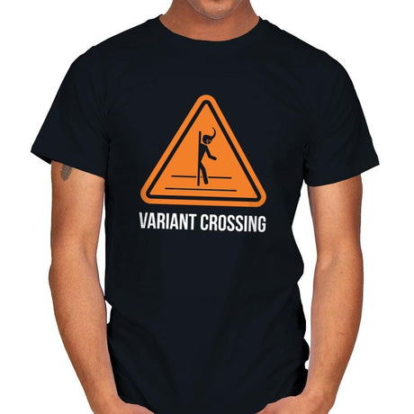Variant Crossing - Mens T-Shirts RIPT Apparel Small / Black