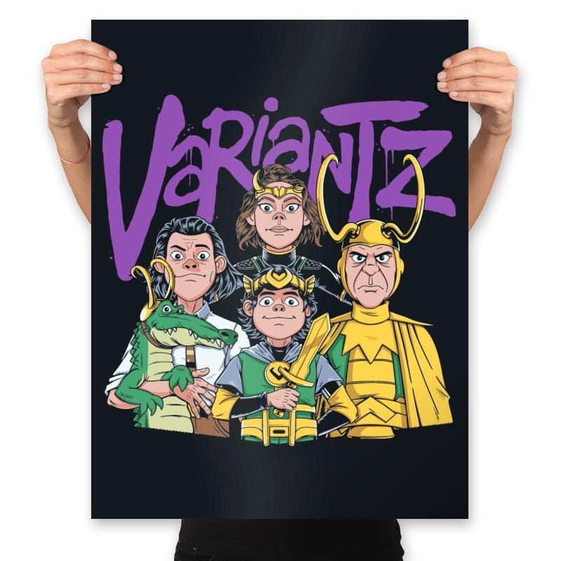 Variantz - Prints Posters RIPT Apparel 18x24 / Black