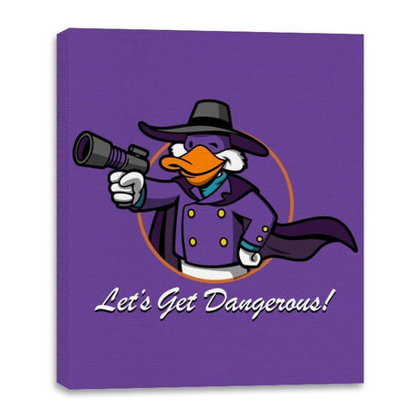 Vault Duck - Canvas Wraps Canvas Wraps RIPT Apparel 16x20 / Purple