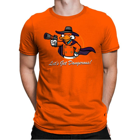 Vault Duck - Mens Premium T-Shirts RIPT Apparel Small / Classic Orange