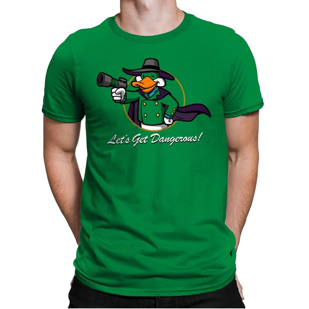 Vault Duck - Mens Premium T-Shirts RIPT Apparel Small / Kelly Green