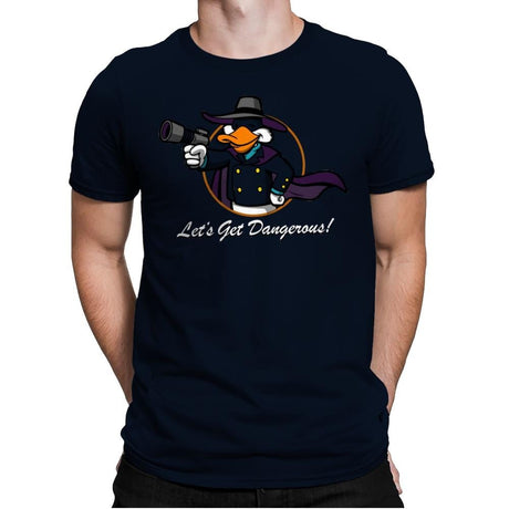 Vault Duck - Mens Premium T-Shirts RIPT Apparel Small / Midnight Navy