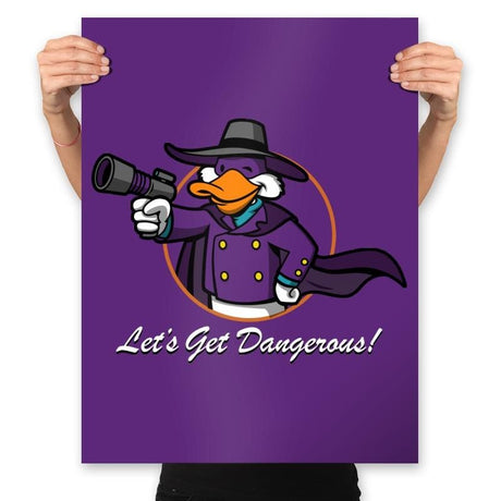 Vault Duck - Prints Posters RIPT Apparel 18x24 / Purple