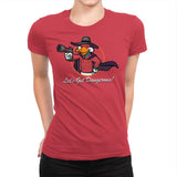 Vault Duck - Womens Premium T-Shirts RIPT Apparel Small / Red