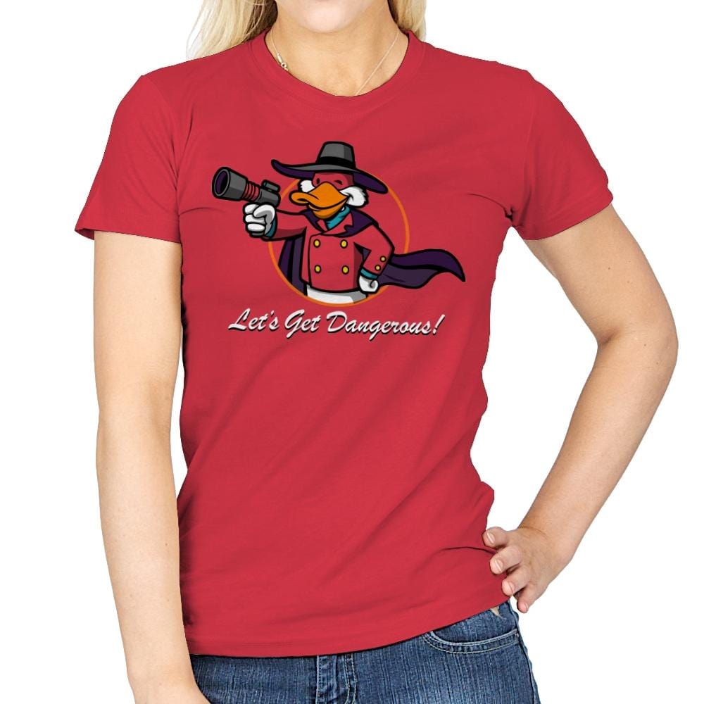 Vault Duck - Womens T-Shirts RIPT Apparel Small / Red