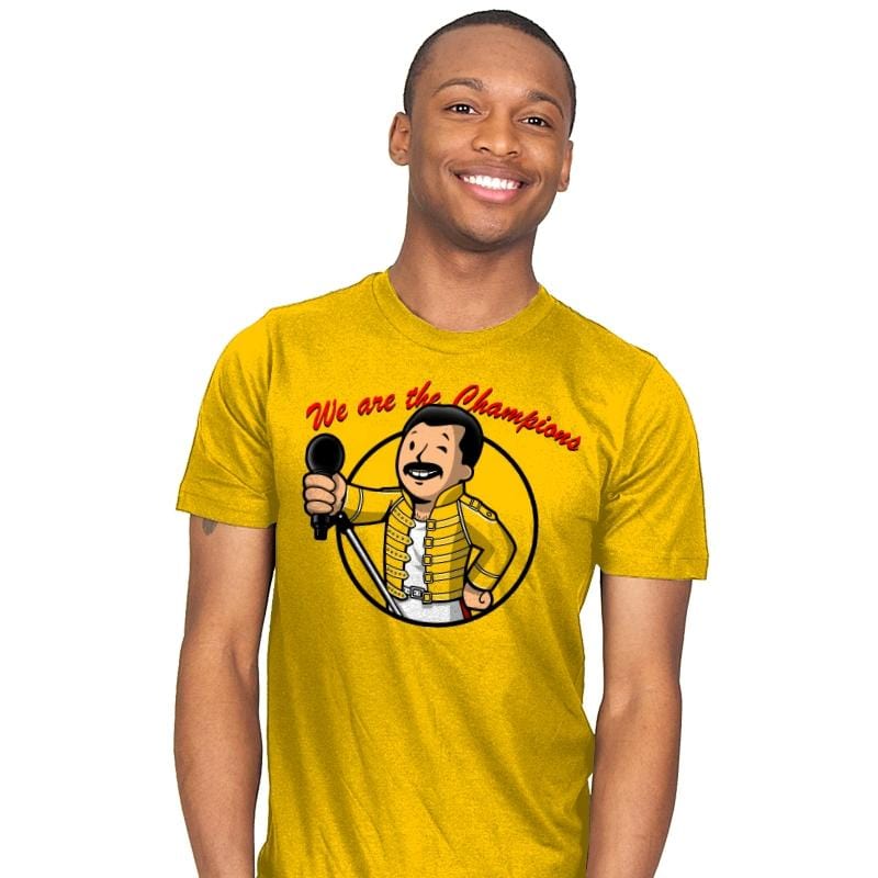 Vault Freddie - Mens T-Shirts RIPT Apparel Small / Sunshine