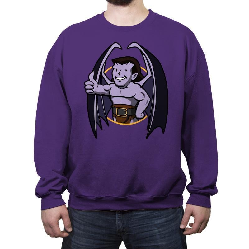 Vault Gargoyle - Crew Neck Sweatshirt Crew Neck Sweatshirt RIPT Apparel