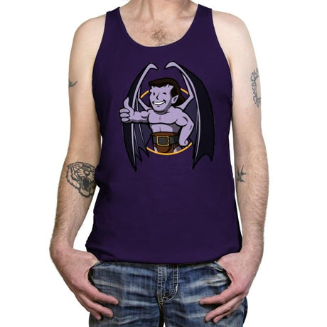 Vault Gargoyle - Tanktop Tanktop RIPT Apparel X-Small / Purple