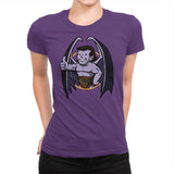 Vault Gargoyle - Womens Premium T-Shirts RIPT Apparel Small / Purple