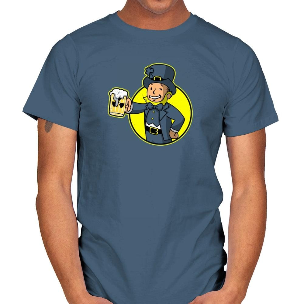 Vault Leprechaun Exclusive - Mens T-Shirts RIPT Apparel Small / Indigo Blue