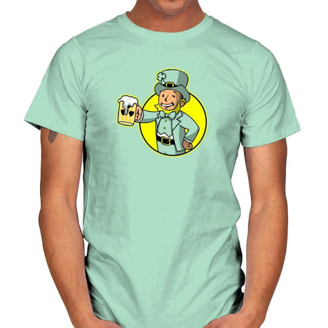 Vault Leprechaun Exclusive - Mens T-Shirts RIPT Apparel Small / Mint Green