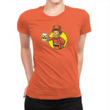 Vault Leprechaun Exclusive - Womens Premium T-Shirts RIPT Apparel Small / Classic Orange