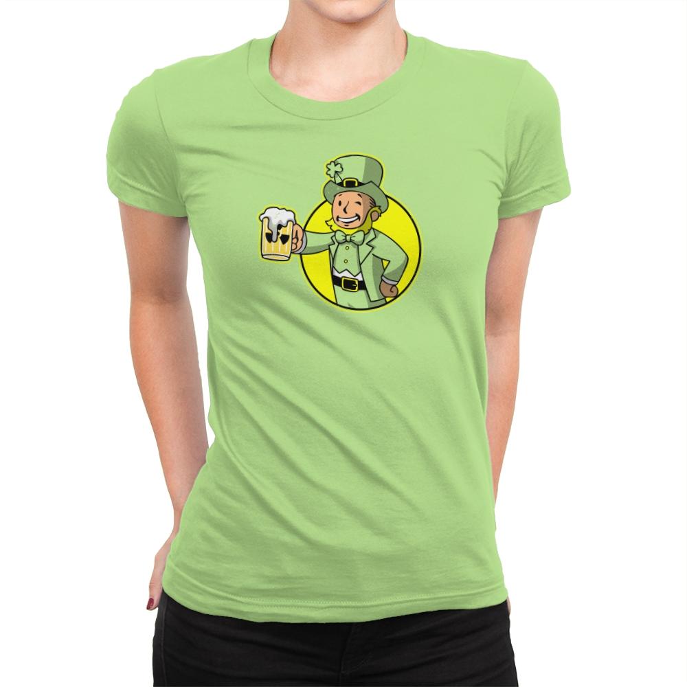 Vault Leprechaun Exclusive - Womens Premium T-Shirts RIPT Apparel Small / Mint