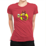 Vault Leprechaun Exclusive - Womens Premium T-Shirts RIPT Apparel Small / Red