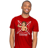 Vault Lifeguard - Mens T-Shirts RIPT Apparel Small / Red