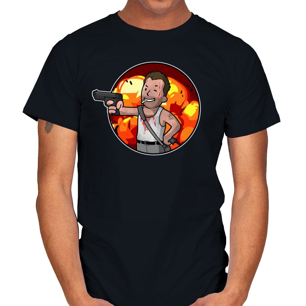 Vault McClane - Mens T-Shirts RIPT Apparel Small / Black