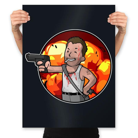 Vault McClane - Prints Posters RIPT Apparel 18x24 / Black