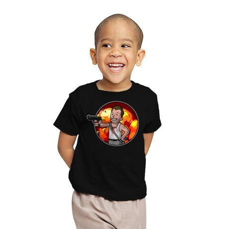 Vault McClane - Youth T-Shirts RIPT Apparel X-small / Black
