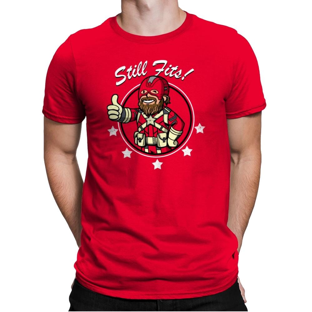 Vault Red Guardian - Mens Premium T-Shirts RIPT Apparel Small / Red
