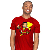 Vault Shazam - Mens T-Shirts RIPT Apparel Small / Red