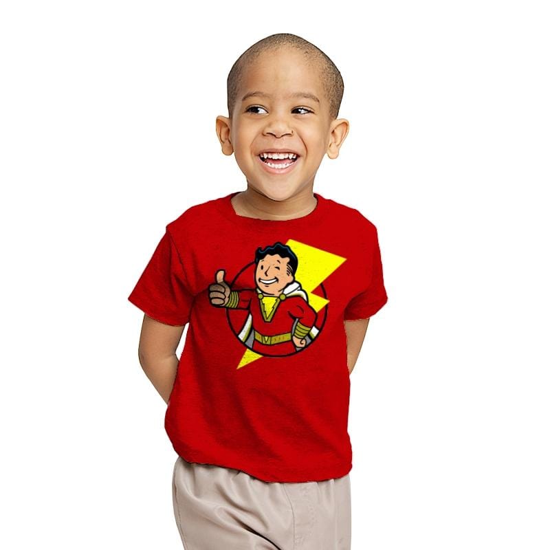 Vault Shazam - Youth T-Shirts RIPT Apparel