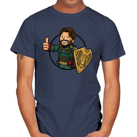 Vault Soldier Boy - Mens T-Shirts RIPT Apparel Small / Navy