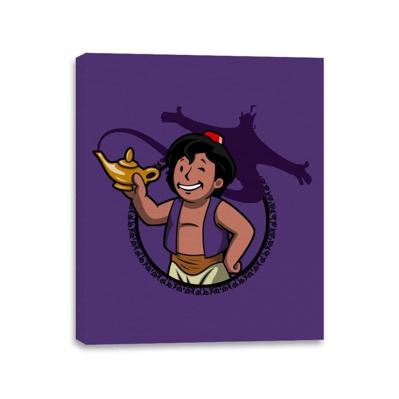 Vault Thief - Canvas Wraps Canvas Wraps RIPT Apparel 11x14 / Purple