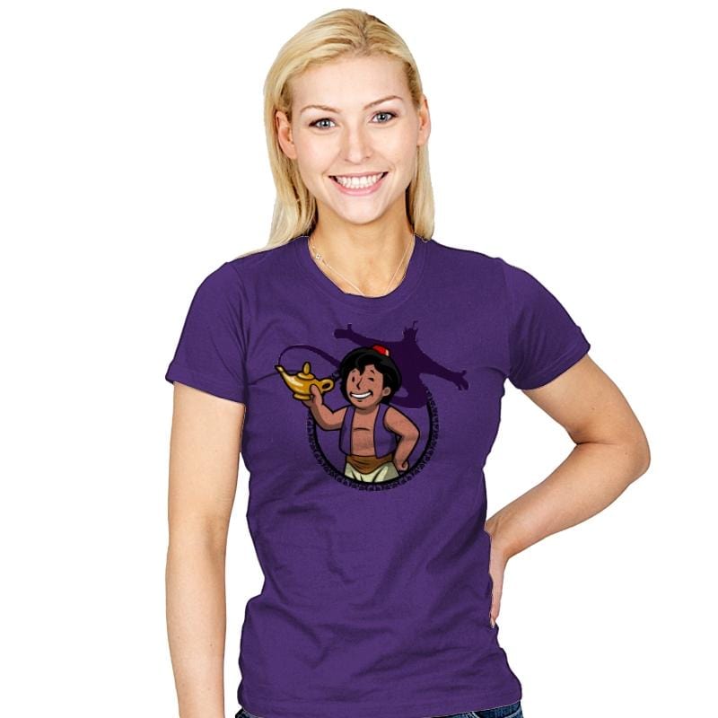 Vault Thief - Womens T-Shirts RIPT Apparel Small / Purple