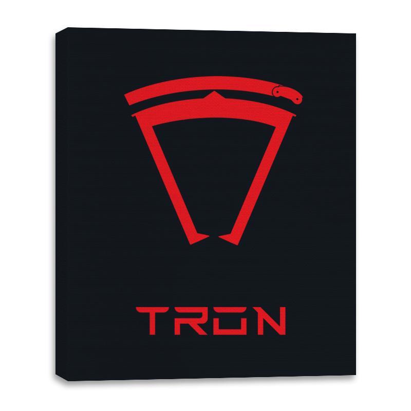 Vehicles For The Future - Canvas Wraps Canvas Wraps RIPT Apparel 16x20 / Black