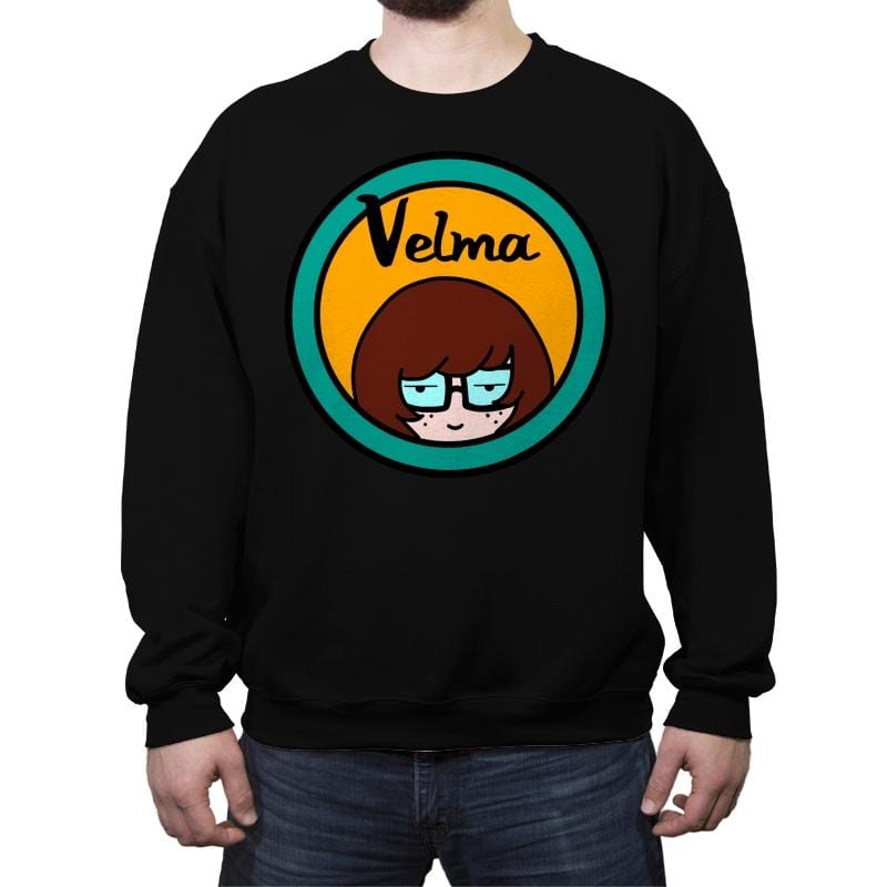 Velmaria - Crew Neck Sweatshirt Crew Neck Sweatshirt RIPT Apparel Small / Black