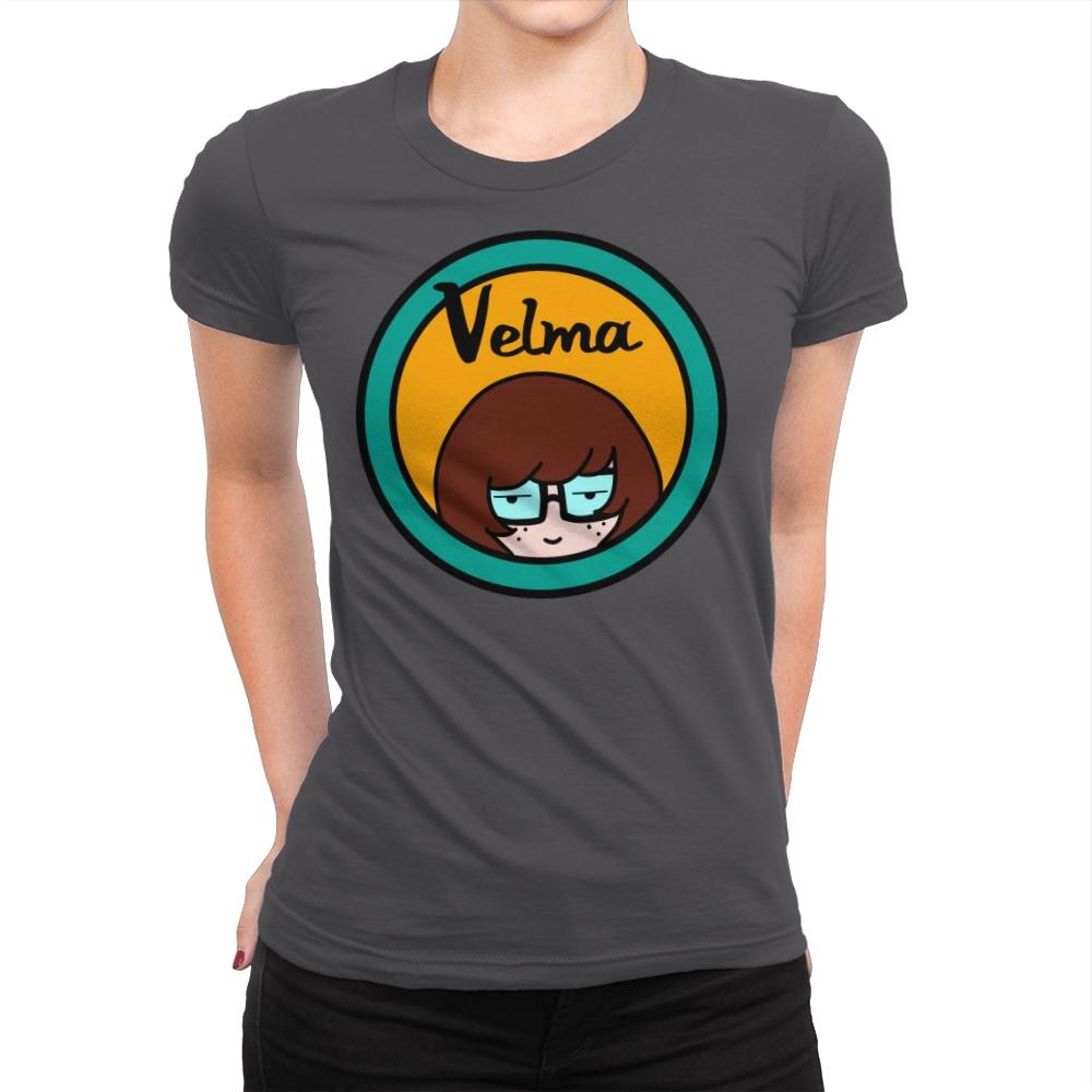 Velmaria - Womens Premium T-Shirts RIPT Apparel Small / Heavy Metal